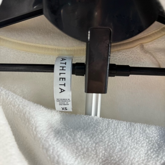 Athleta Cream Cowl Neck Sweater Soft Knit - Picture 6 of 6